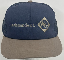 Vtg. NC+ Snapback Trucker Cap Hat Mesh Adjustable K-Products Made in USA