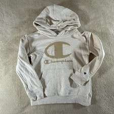 Champion Beige Boys Hoodie- Size 6- 0021