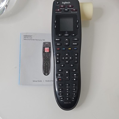 Logitech Harmony 700 Universal Remote Control, Black Color Remote Control