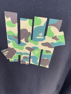 Bape x Undefeated 5 Strike Camo Tee T-shirt A Bathing Ape Sz XL | eBay Bape x Undefeated 5 Strike Camo Tee T-shirt A Bathing Ape Sz XL | eBay