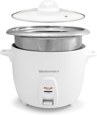 ERC-2020 Electric Rice Cooker with Stainless Steel Inner Pot Makes Soups,Stews..