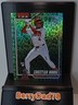2026 Topps Holiday Christian Moore #147 RC Green Leaf Foil Los Angeles Angels