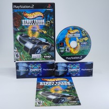 Hot Wheels Stunt Track Challenge PS2 CIB W/ Manual - PlayStation 2
