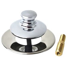 Watco 48751-Pp-Cp Bathtub Stopper And Drain, Push Pull