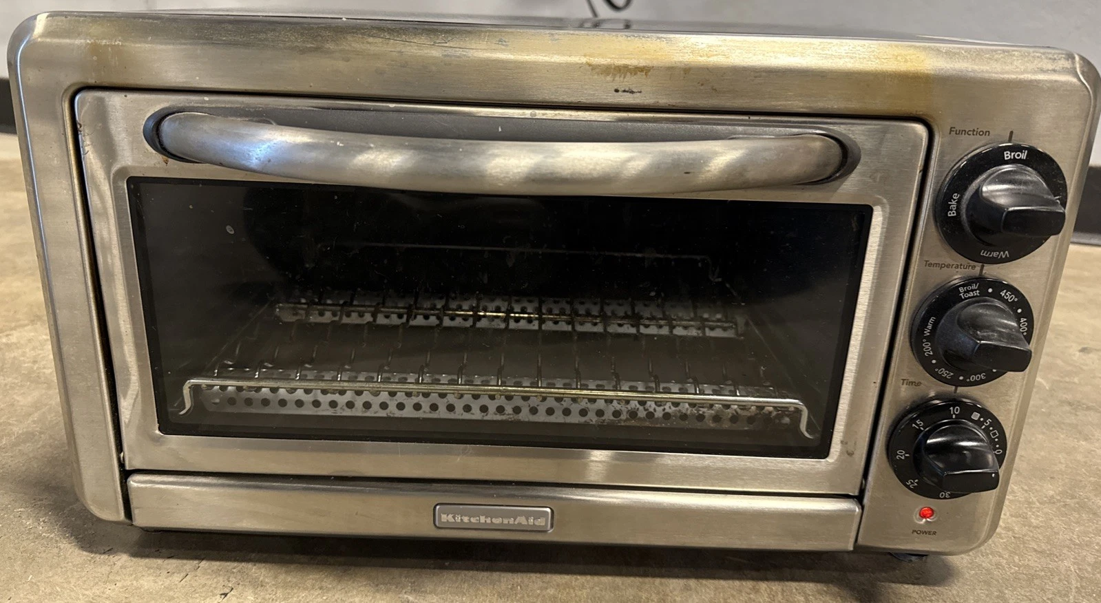 KitchenAid Toaster Oven Counter Top Bake Broil Toast Keep Warm Timer KCO10050B
Opens in a new window
