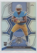 2022 Panini Mosaic Rookies Silver Prizm Isaiah Spiller #310 1u0