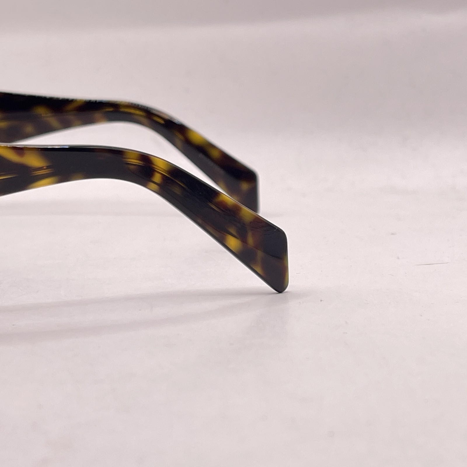 Prada Womens Thick Chunky Square Sunglasses SPR17W Tortoise/Brown thumbnail 5