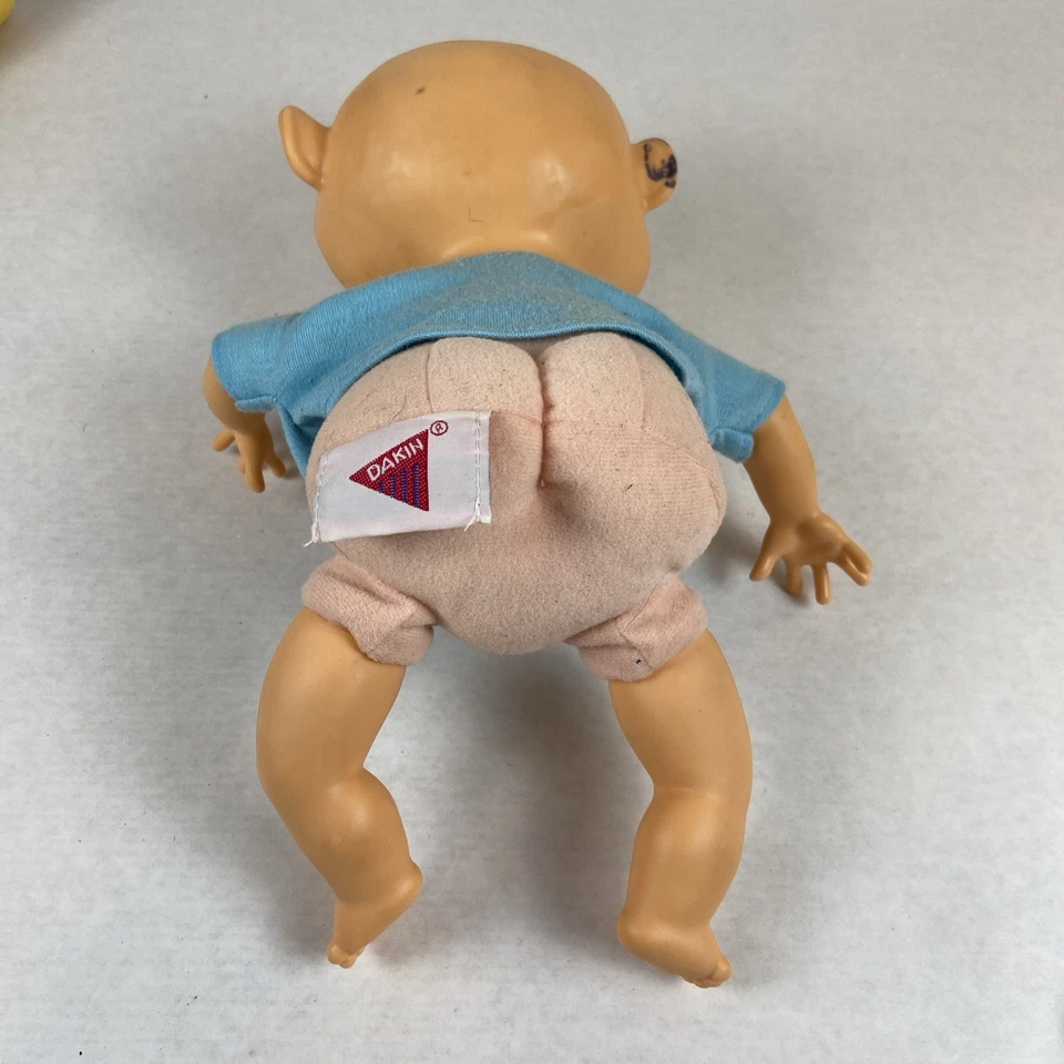 Muñeco de peluche de vinilo vintage Tommy Pickles Dakin 1993 Nickelodeon Rugrats Foto 2 de 4