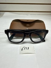 Ray Ban Meta Brille Glossy Black Wayfarer. klare linse.