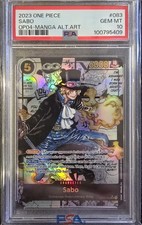 2023 One Piece Op-04 Manga Alternate Art #083 Sabo Psa 10 Gem Mint
