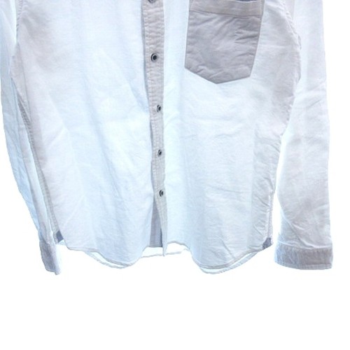 BEAMS HEART Sencolor Shirt Long Sleeve M White AU Used 11af99a0afab112343164696e - Picture 4 of 7