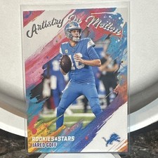 2025 Panini Rookies & Stars Artistry In Motion Jared Goff #6 Detroit Lions