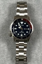 Citizen Promaster NY0086-83L Mens Automatic Divers 200m Pepsi Stainless Watch