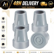 ATUOE Crutch Tips 4 Pack 7/8in Heavy Duty Rubber Cane Tips