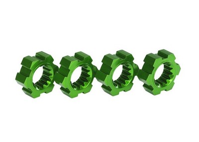 Traxxas 1/6 XRT Ultimate * Aluminum Hex Wheel Hubs, Green * 7756G