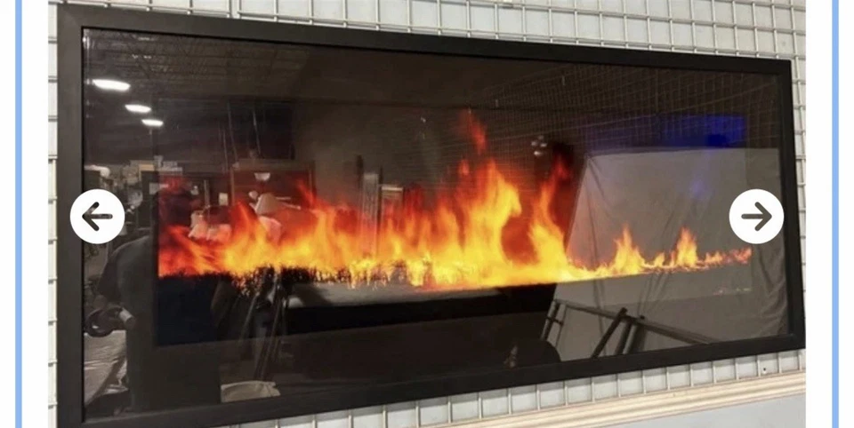 ENORME impresión enmarcada firmada por Peter Lik “Danza del Fuego” - #16/950 | - Rara Foto 2 de 4