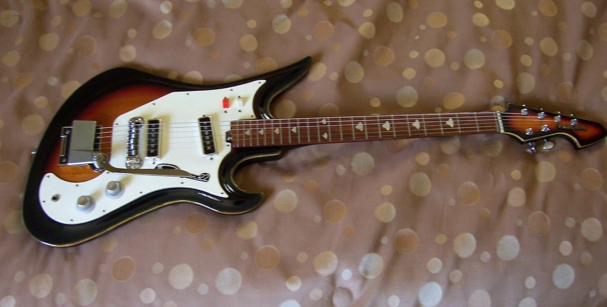 Vintage 1960s Teisco Spectrum 22 Guitar | eBay
