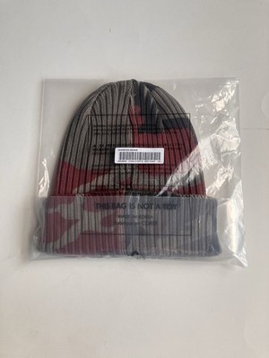 Supreme Overdyed Beanie Red Camo SS26 Supreme New York 2026 Brand