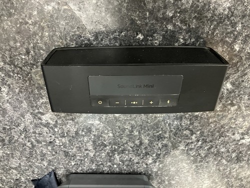 Bose SoundLink Mini 2 Portable Bluetooth Speaker Black Micro-USB charge Untested