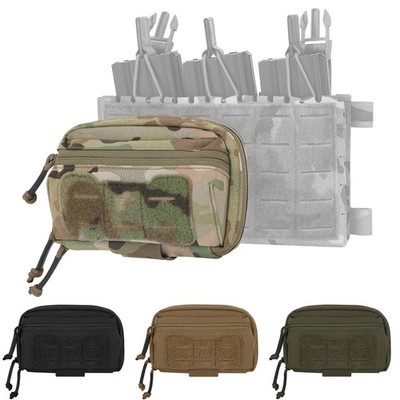 KRYDEX Tactical Modular Utility GP Pouch MOLLE Back Front Pocket Panel Small