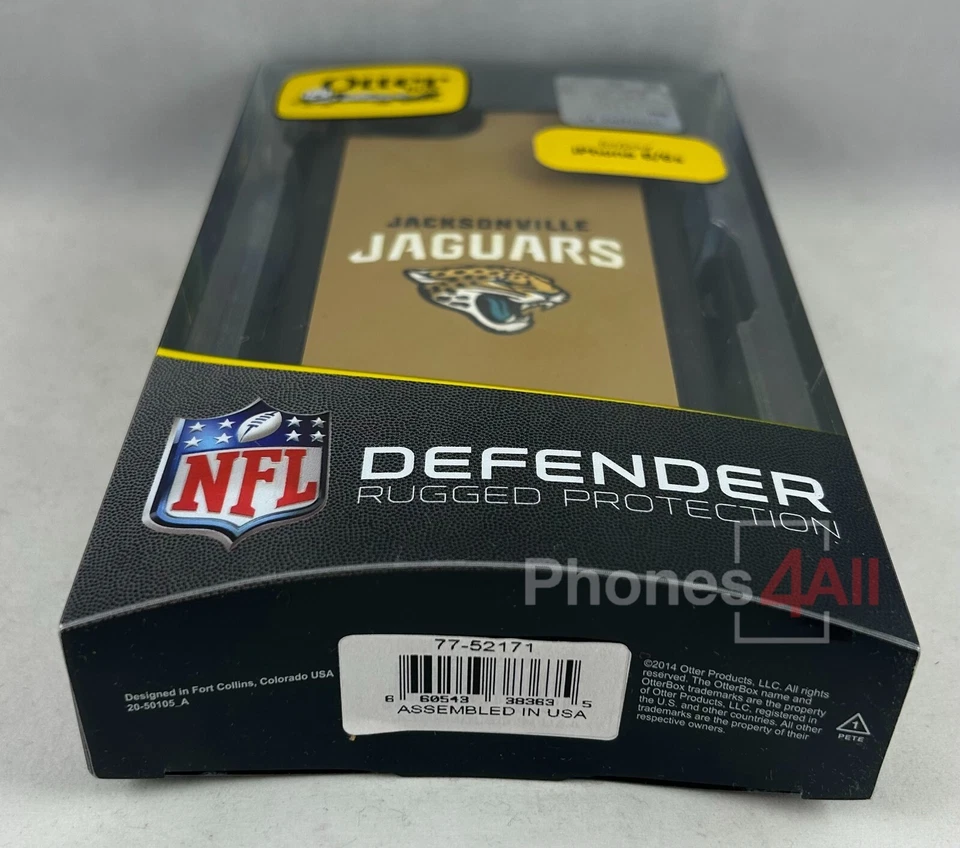 Otterbox Defender NFL Series Apple iPhone 6/6s Jacksonville Jaguars - Image 4 of 4