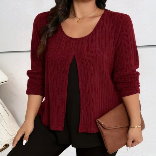 Plus Size Women Long Sleeve Holiday T-Shirt Tops Ladies Casual Blouse Pullover - Picture 9 of 16