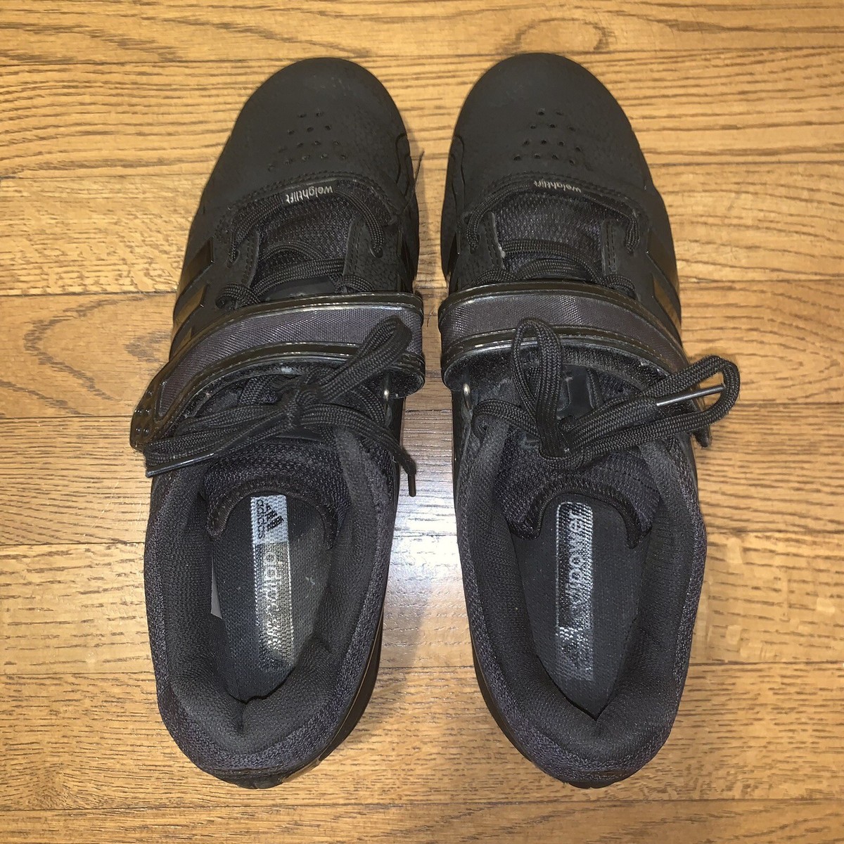 Adidas Adipower Weightlifting Powerlifting Shoes Core Black
