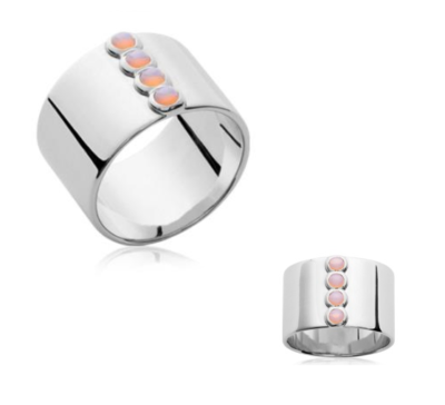 Bague Argent 925 Topaze Bleue - Les Petite Precieuses - Taille 58 (FR) - Neuf Avec étiquettes