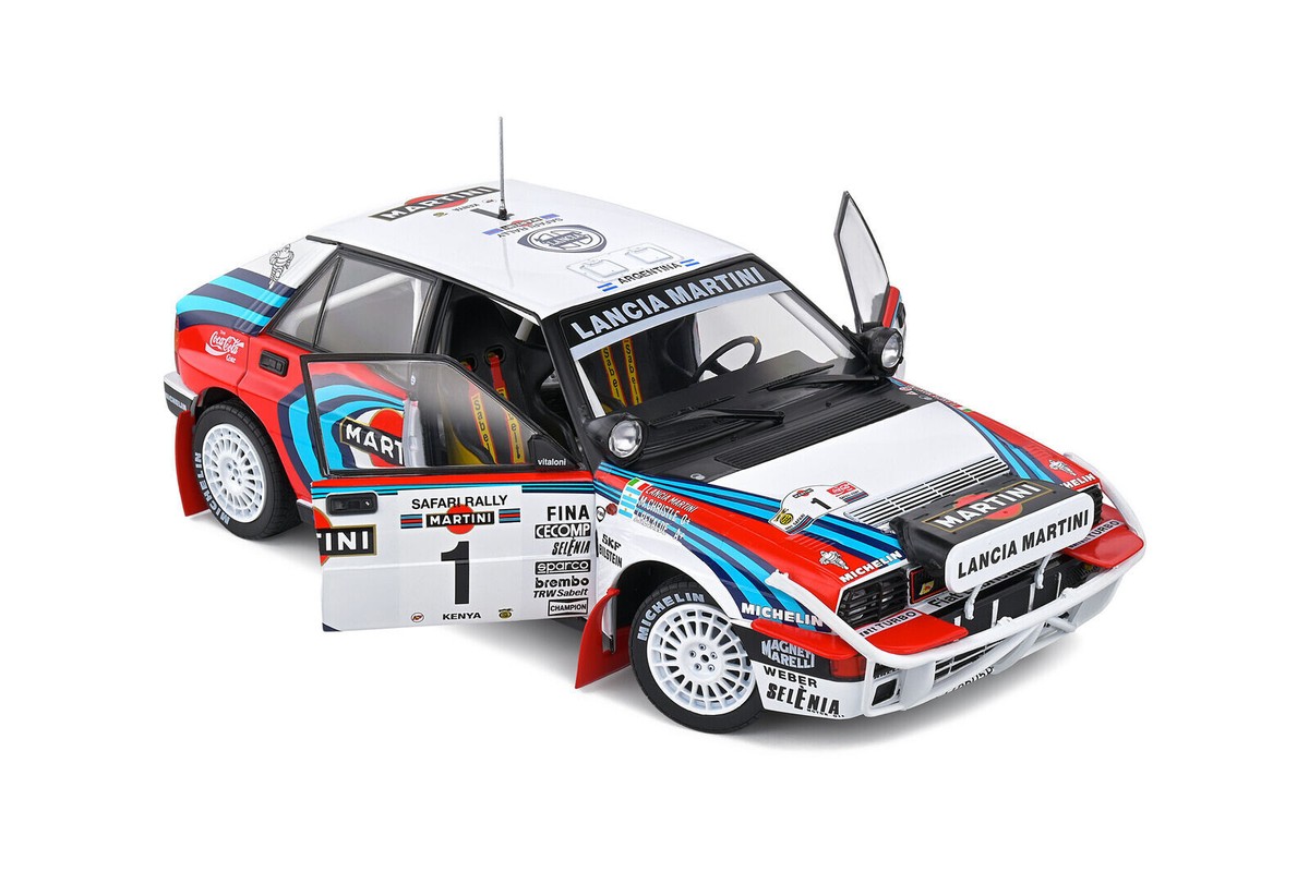 SOLIDO 1/18 - LANCIA DELTA HF INTEGRALE - RALLYE KENYA 1991