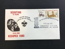 ICOLLECTZONE  US Boy Scout KECOPEX Cover Jubilee 75th Anniversary (F400)
