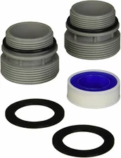 GAME 4560 40mm to 1 1/2 Inch Conversion Kit (For Intex & Bestway Pools) 2 units