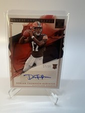 2023 Panini Impeccable Dorian Thompson-Robinson Rookie Auto #17/35 Browns RA-DTR