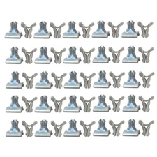 1962 1963 1964 Impala License Plate Panel Clips Set 50 PCS New Dii M1780