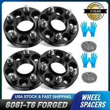 20mm/1" 5x108 Hubcentric Wheel Spacers 12x1.5 For Ford Focus Escape Fusion Volvo