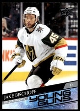 2020-21 Upper Deck Young Guns Jake Bischoff Rookie Vegas Golden Knights #713 R96