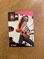 TED NUGENT-Trading Card from 1991 - ProSet SuperStars MusiCards # 213