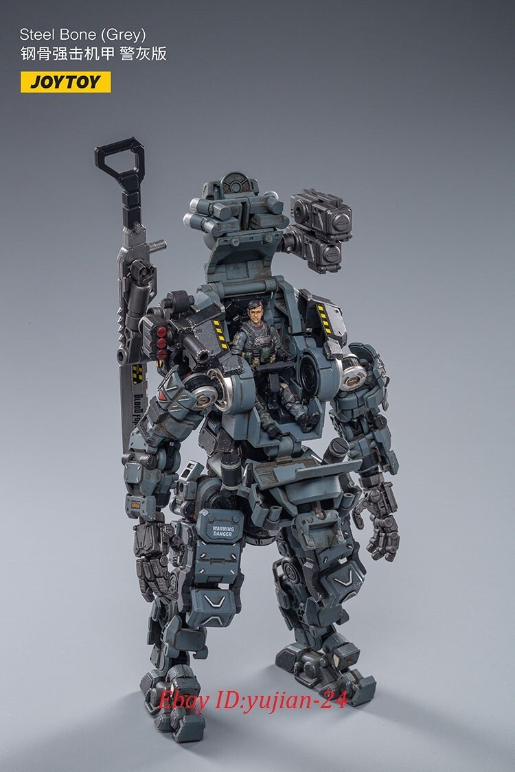 JOYTOY　暗源 STEEL BONE White JoyToy Dark Source Steel Bone Mecha - White » Joytoy Figure