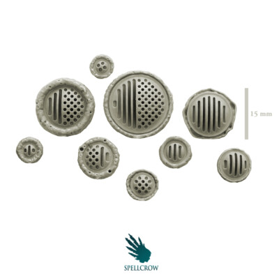 Vehicle Speakers Bitz Spellcrow SPCB5690 Fahrzeuglautsprecher Resin Neu