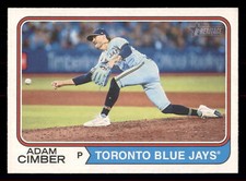 2023 Topps Heritage Adam Cimber #161  Toronto Blue Jays