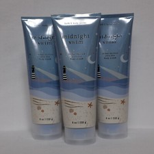 Bath  Body Works Midnight Swim Ultra Shea Body Cream Set of 3