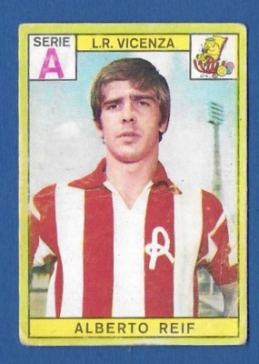 FIGURINA CALCIATORI PANINI 1968/69 RECUPERO REIF