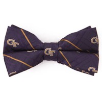 Georgia Tech Bow Tie Red Oxford Pre-tied Adjustable Poly One Size Bowtie Georgia Tech Bow Tie Red Oxford Pre-tied Adjustable Poly One Size Bowtie