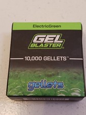 Gel Blaster 10,000 Gellets Electric Green Brand New Factory Sealed