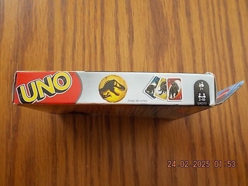 Mattel UNO Jurassic World Dominion Kartenspiel -- in gutem Zustand! - Bild 4 von 4