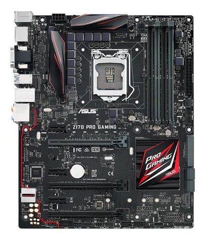 ASUS Z170 PRO GAMING Intel Z170 Mainboard ATX Sockel 1151   #39018