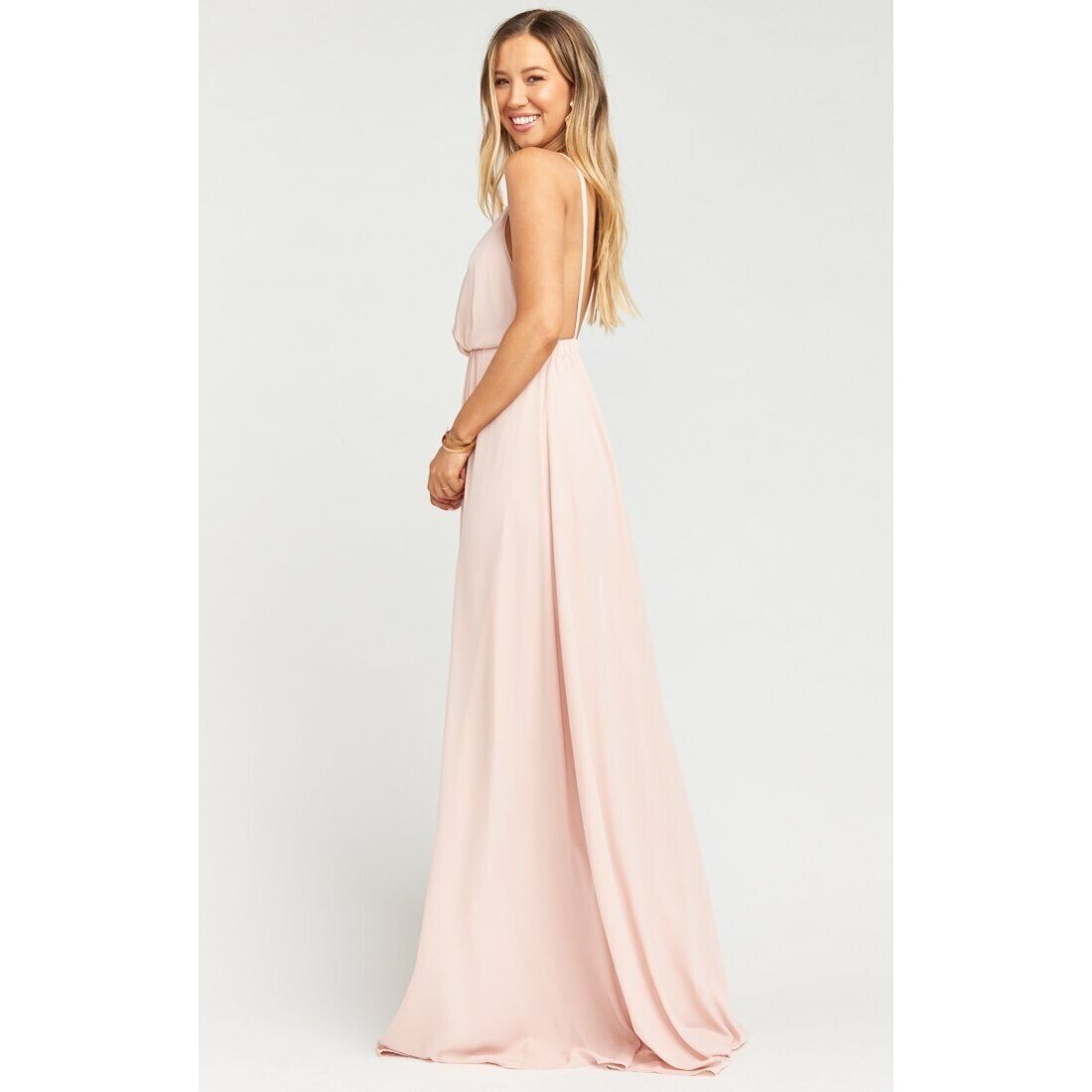 amanda maxi dress show me your mumu Amanda Maxi Dress ~ Dusty Blush Crisp by Show Me Your Mumu