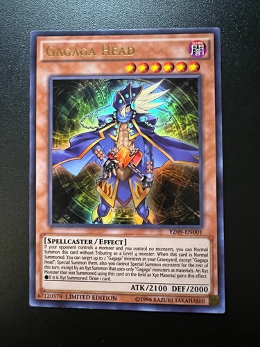 Gagaga Head YZ09-EN001 Ultra Rare Manga Promo Near Mint Yugioh