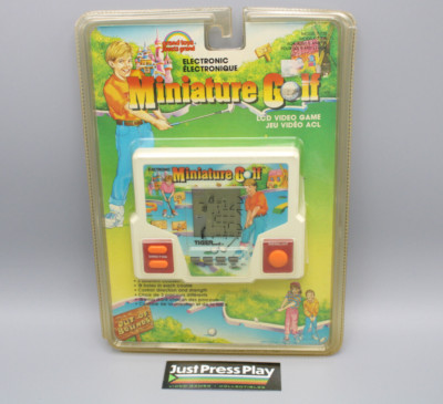 1990 Tiger Electronics Miniature Golf Handheld LCD Game NOS New Sealed
