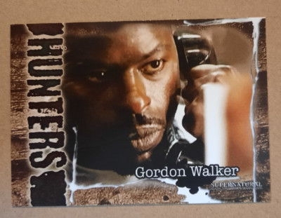 SUPERNATURAL Season Three Trading Cards #63 Inkworks 2008 ''Gordon Walker''