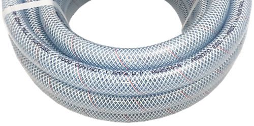 Clear Multipurpose reinforced braided pressure fuel air hose 25mm 10m food grade - Bild 3 von 3